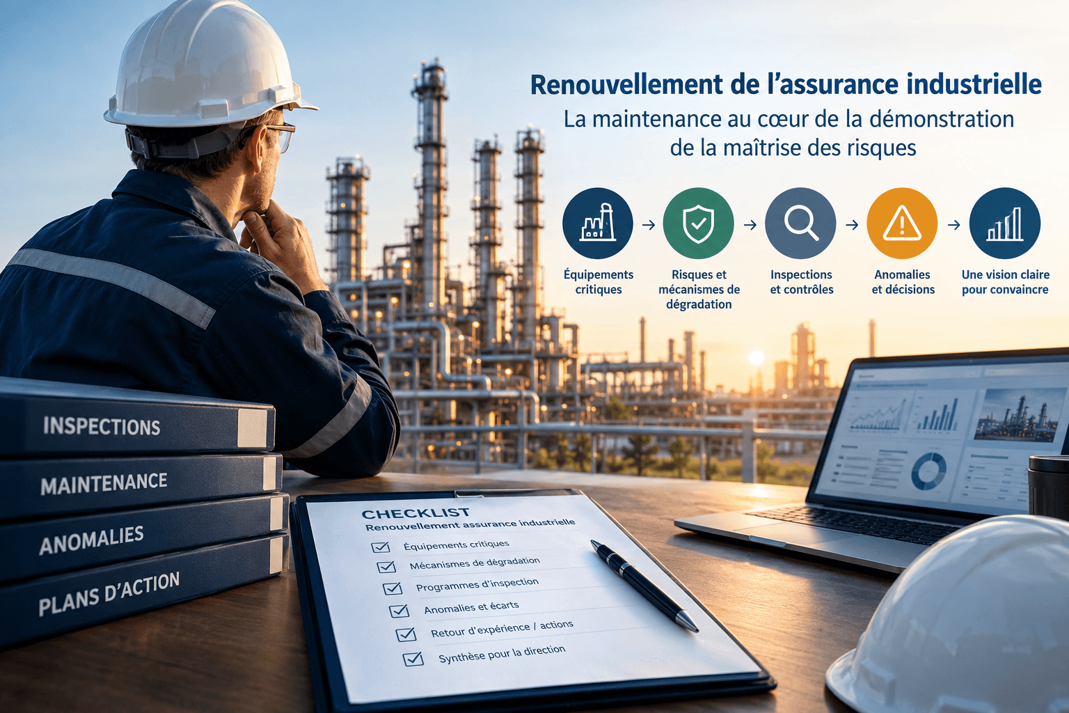 Renouvellement de l’assurance industrielle : ce que la maintenance devrait préparer avant que l’assureur ne le demande