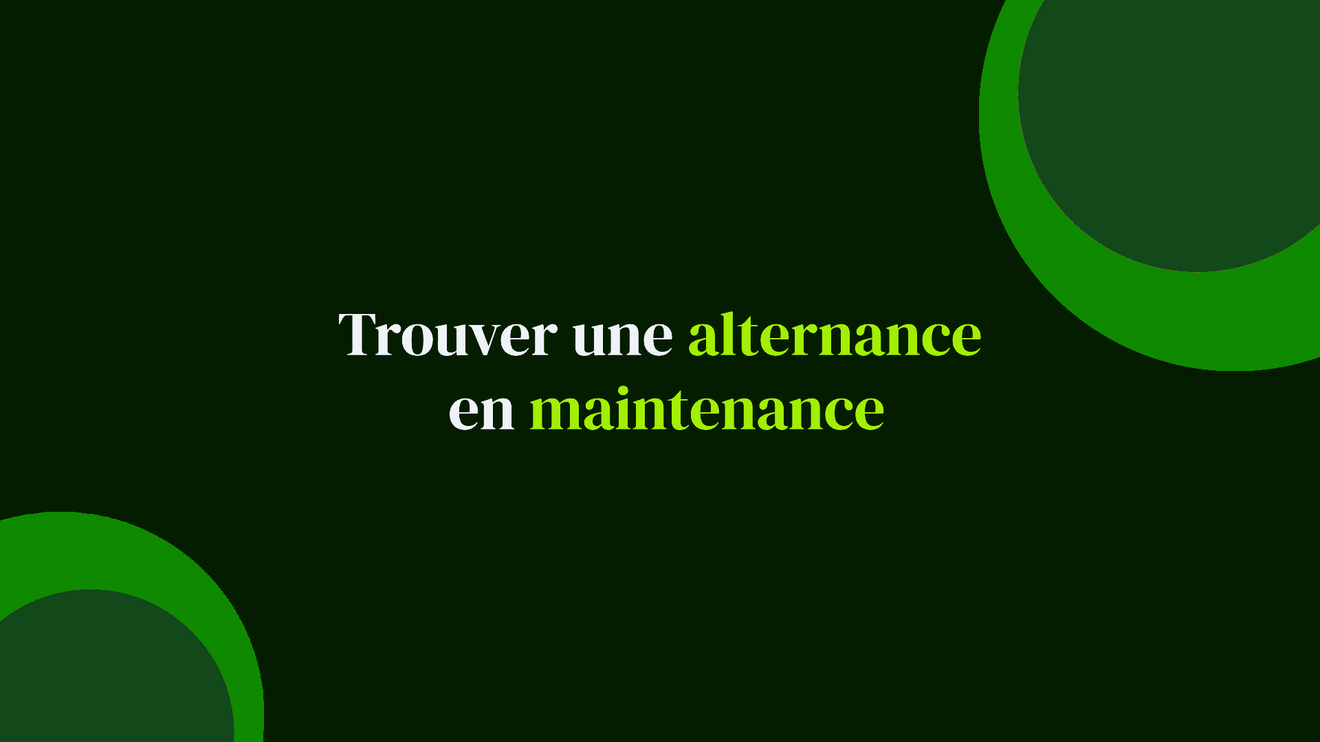 Trouver une alternance en maintenance : la méthode LinkedIn complète (recherche, messages, suivi IA, entretien)