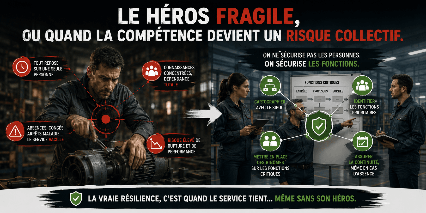 Personne ne doit être indispensable
