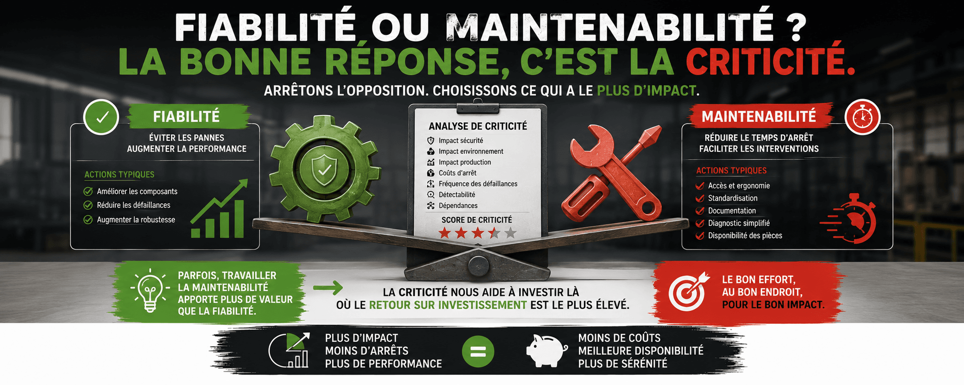 On veut tous fiabiliser, mais sur quoi ?