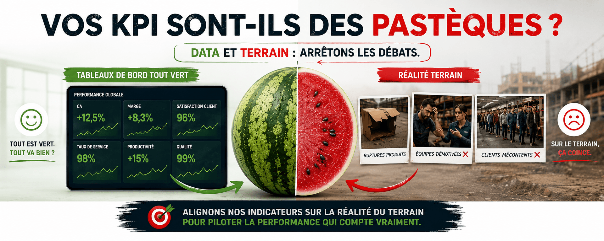 Vos KPI sont ils des pastèques ?